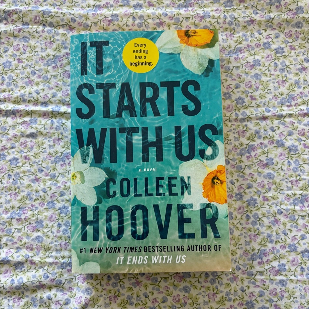 It Starts With Us by Colleen Hoover book